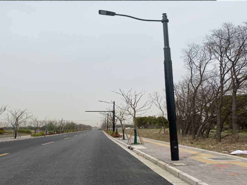 巴中市上海综合杆 太阳能路灯工程